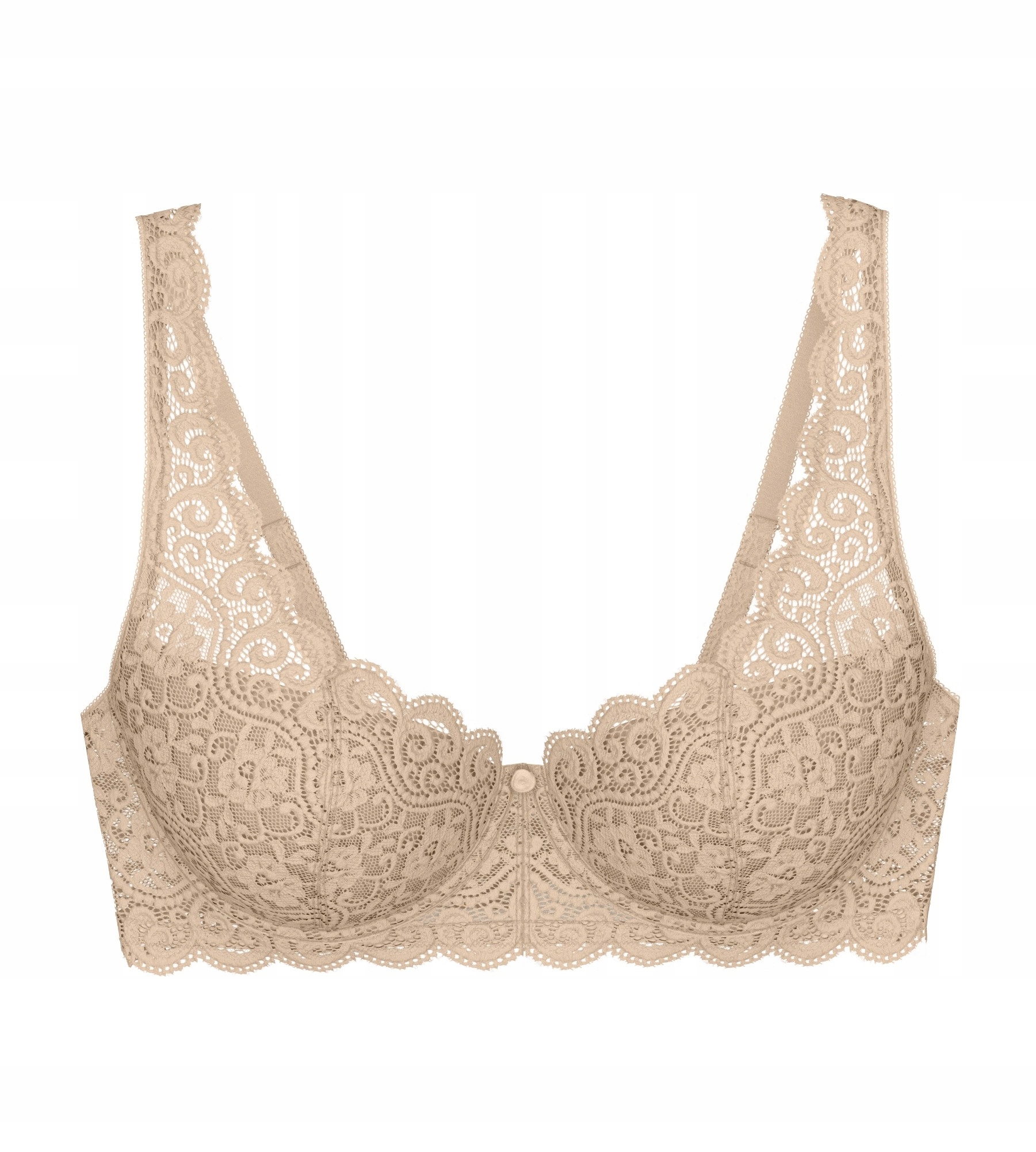 Vyztužená podprsenka s kosticemi Amourette Whp Béžová Triumph Béžová 85F