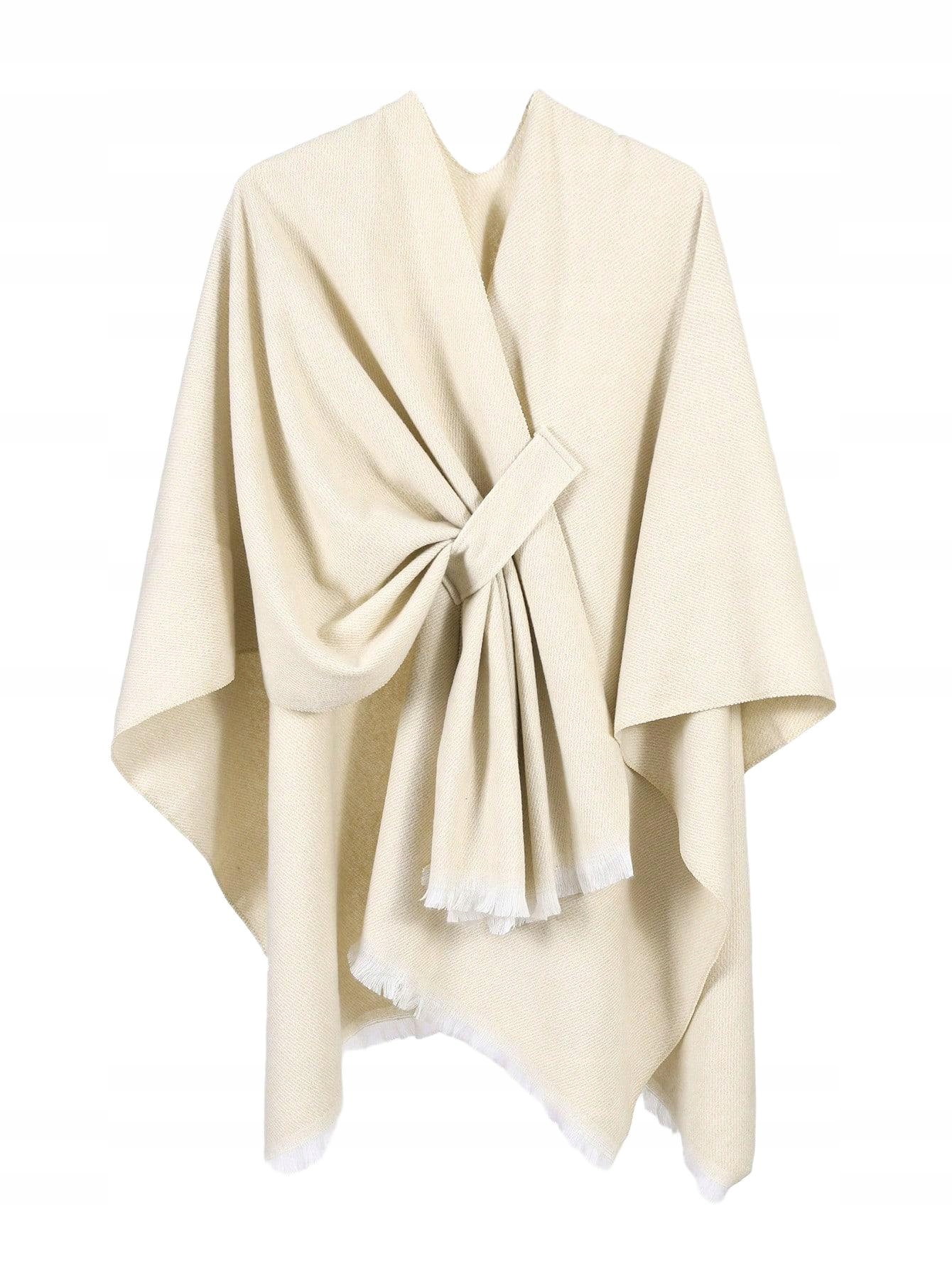 PAREO NARZUTKA DAMSKA BEŻOWA UNIWERSALNY