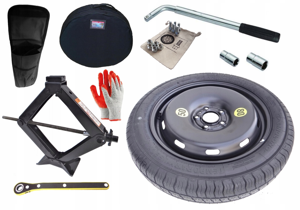 NOWE KOLO DOJAZDOWE R17 MERCEDES E W212 ZESTAW