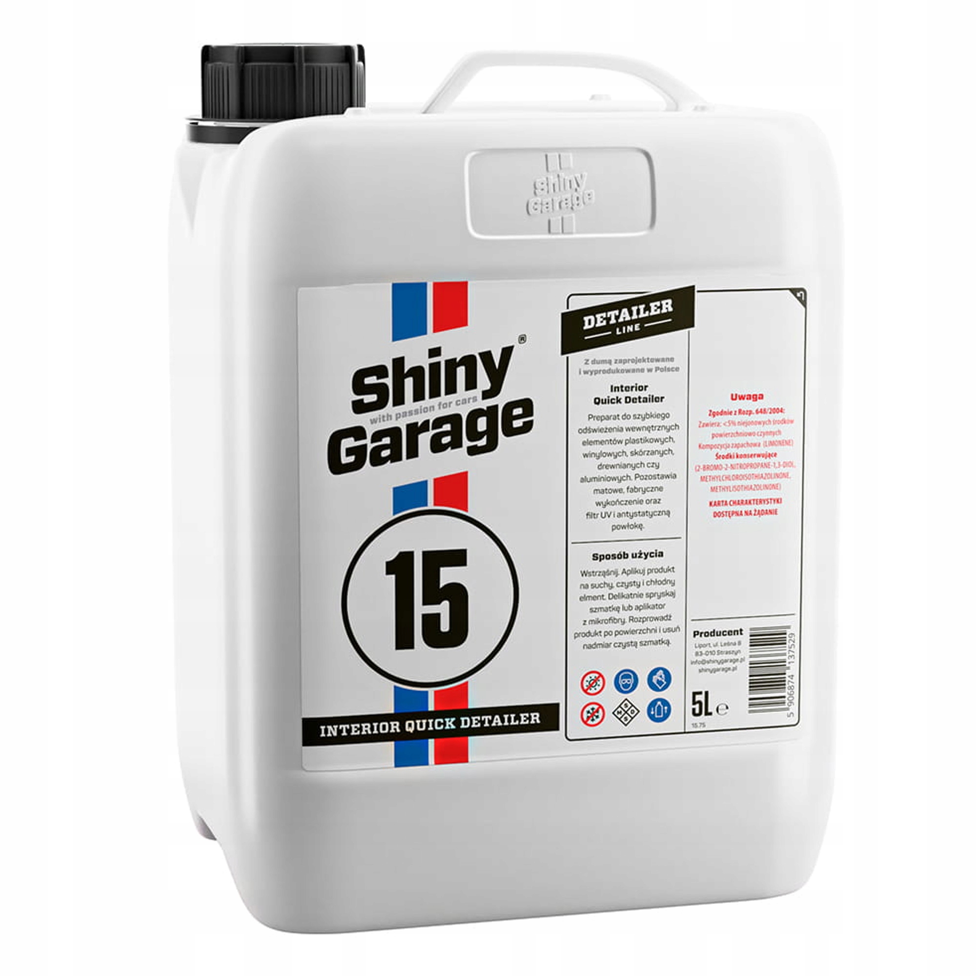 

Shiny Garage Interior Quick Detailer 5L Do Kokpitu