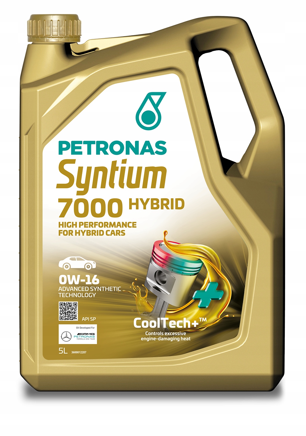 Motorový olej Petronas Syntium 7000 Hybrid Ilsac GF-6B 0W-16 5L