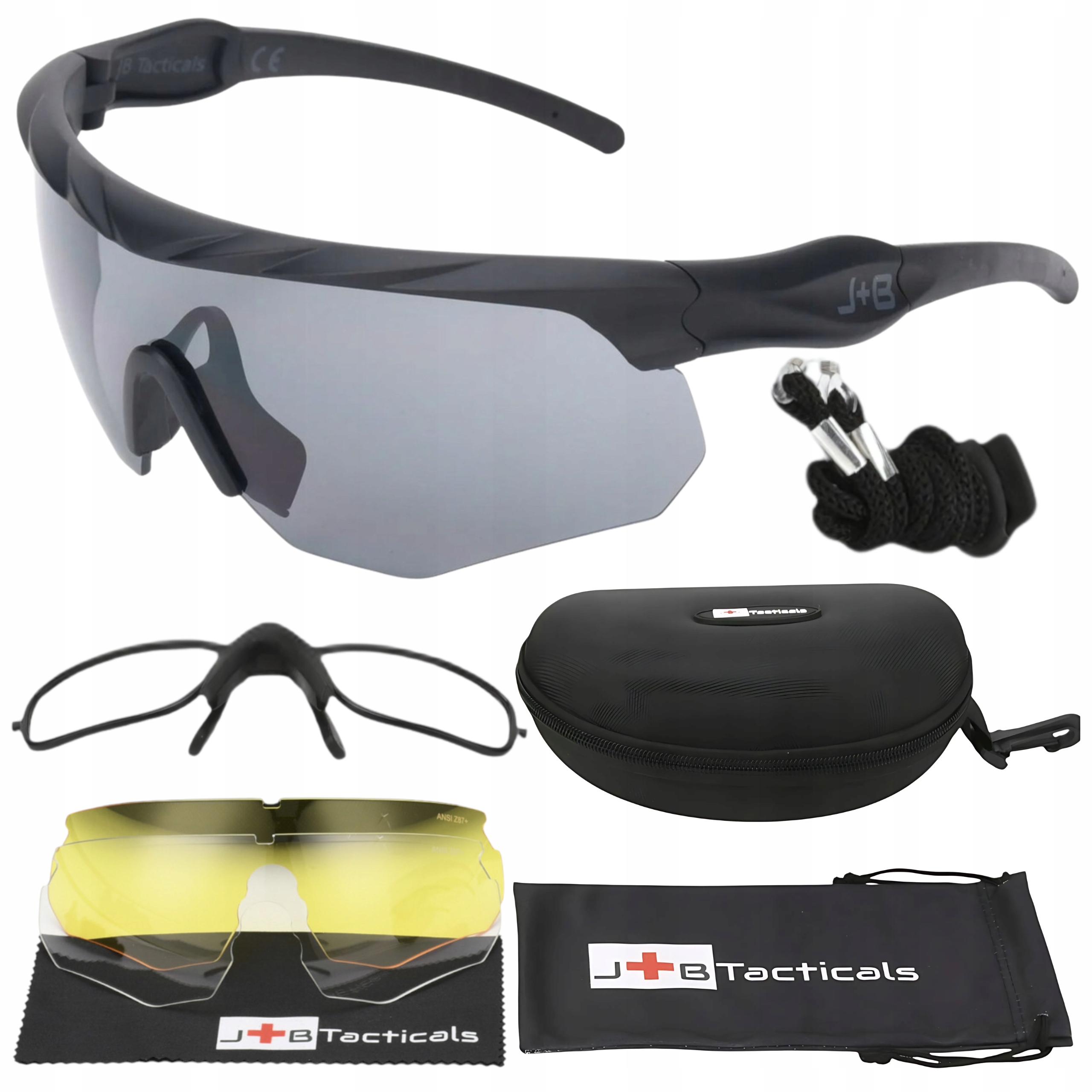 Vojenské Taktické Střelecké Ochranné Brýle Proti Fogovým Polarizacím JB04H