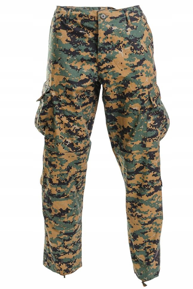 Taktické vojenské kalhoty Marpat Acu Mil-Tec Woodland Digital XL