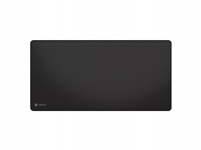 Natec Podkładka pod mysz Colors Series Obsidian Black 800x400mm