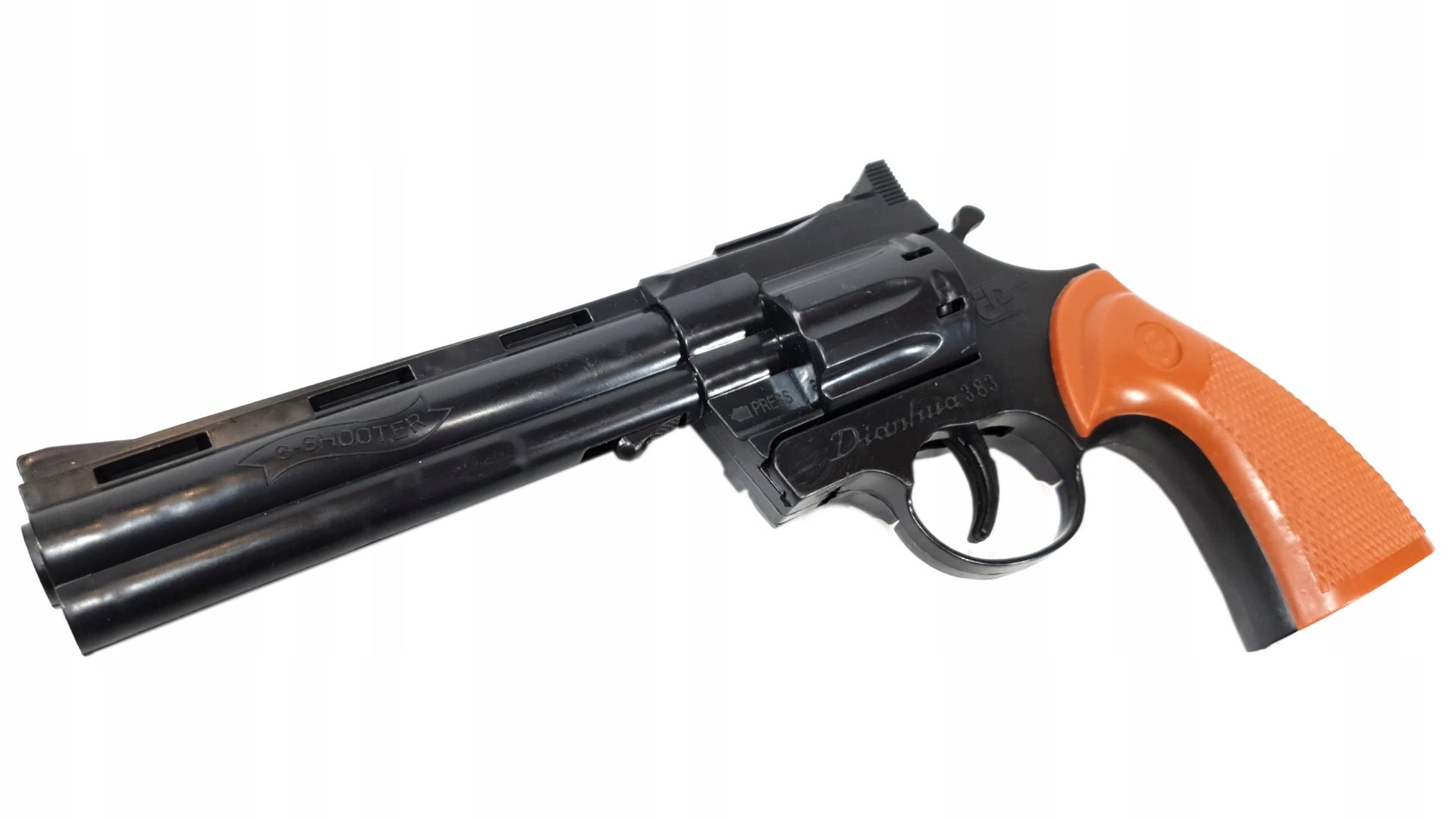 Pistolet na spłonkę, rewolwer +2x SPŁONKA GRATIS Wiek dziecka 5 lat +