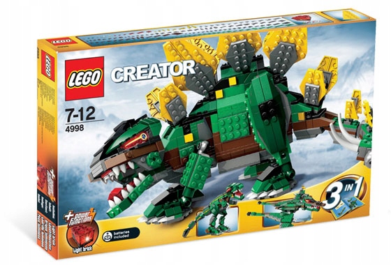 Lego 4998 Creator Stegosaurus Dinozaur