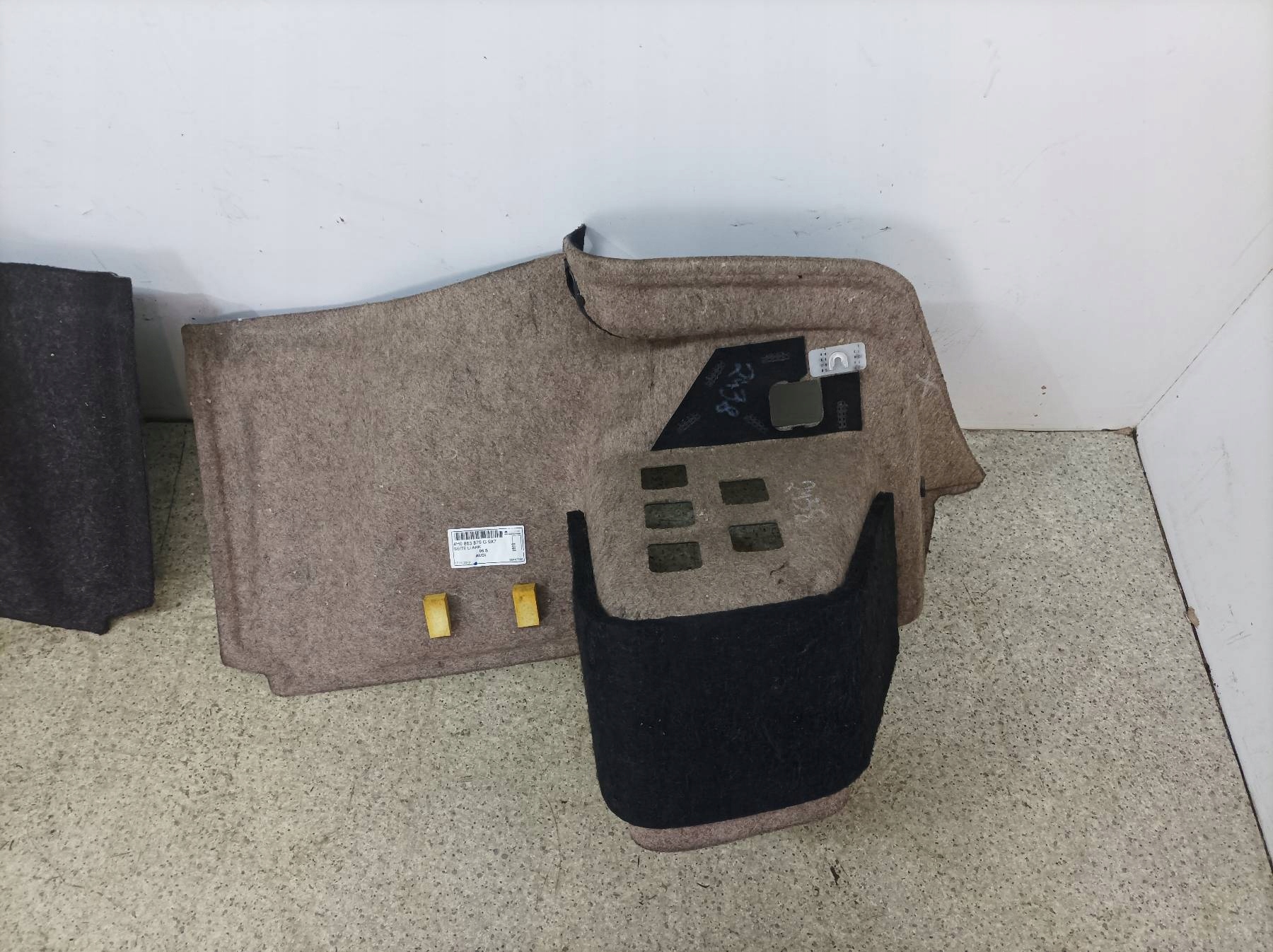 boot upholstery left right rear part KPL Audi A8 III (2010- ) D4
