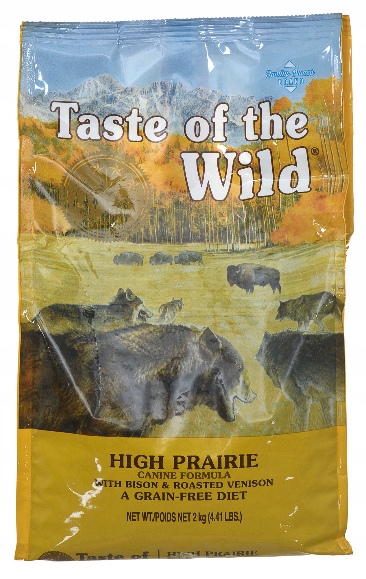 Levně Taste Of The Wild High Prairie Canine suché krmivo pro psy Bizon 2 kg