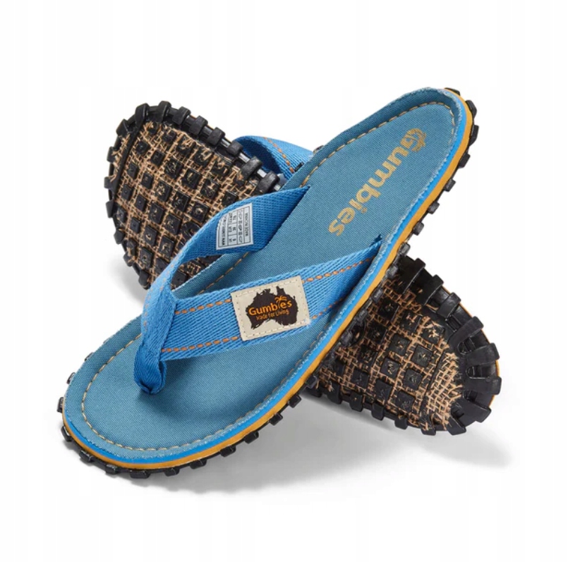 Žabky Gumbies Islander unisex klasické světle modré 40