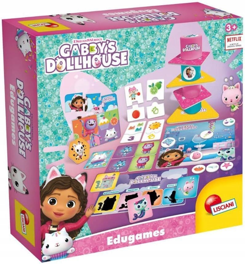 Lisciani Koci Domek Gabi Kolekcja Gier Edukacyjnych 304-103348 [gra]