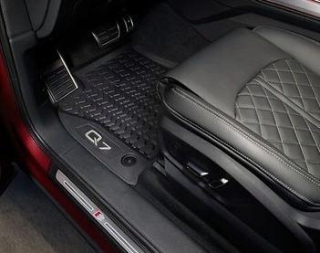 Aso Oryginalne Dywaniki Gumowe Audi Q7 16- przód