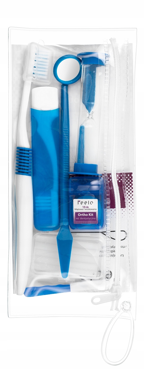 

Feelo Ortho Kit Niebieski zestaw ortodontyczny