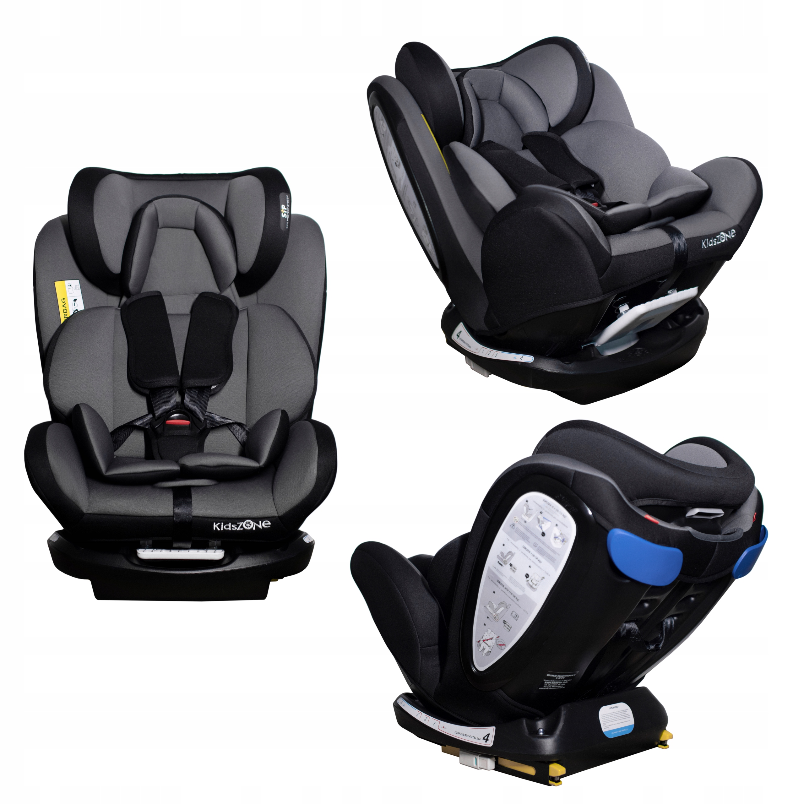 Автокресло Kids Zone ISOFIX 0-36 кг
