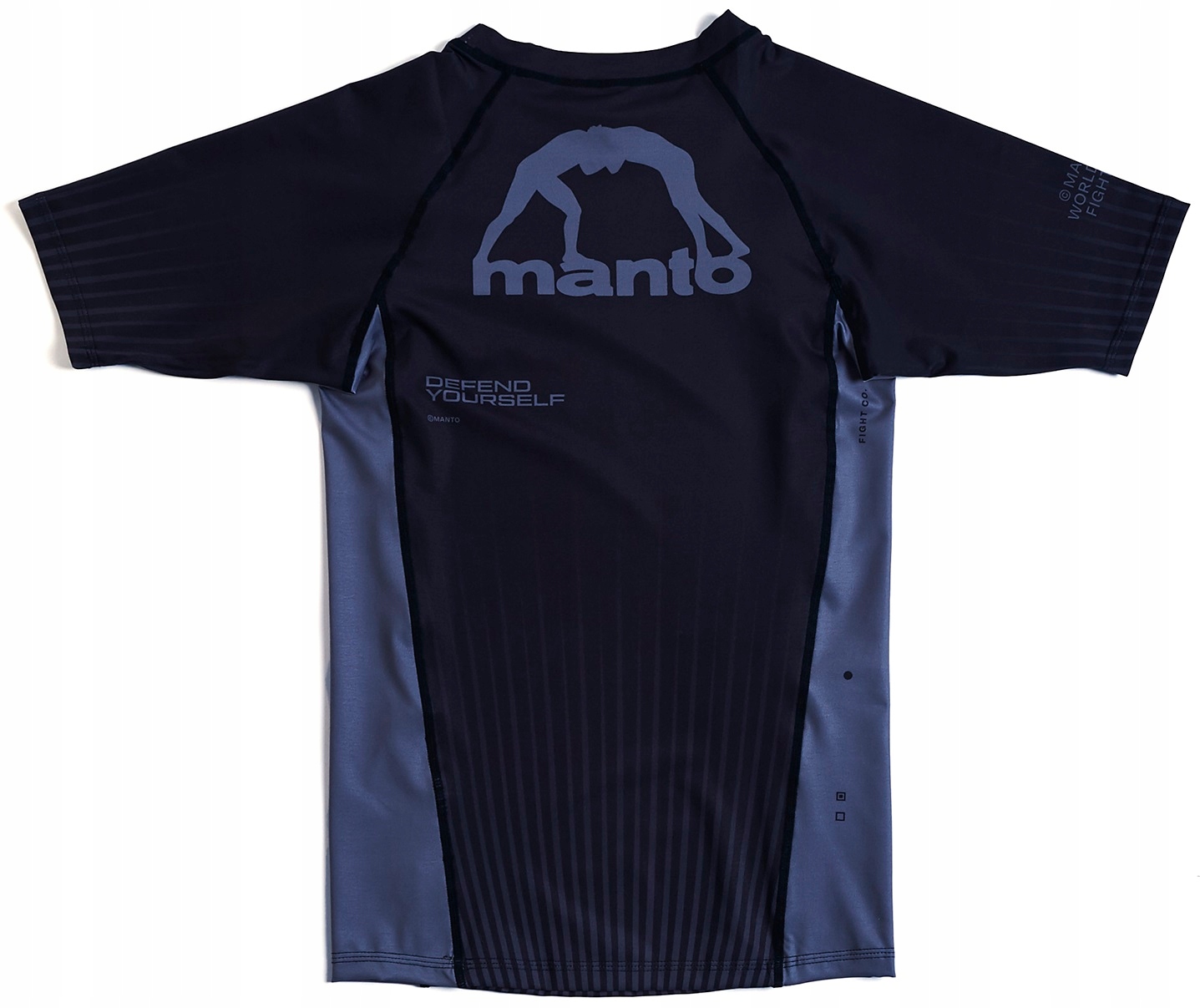 MANTO Rashguard krótki rękaw RANKED czarny - L Kod producenta RANKED