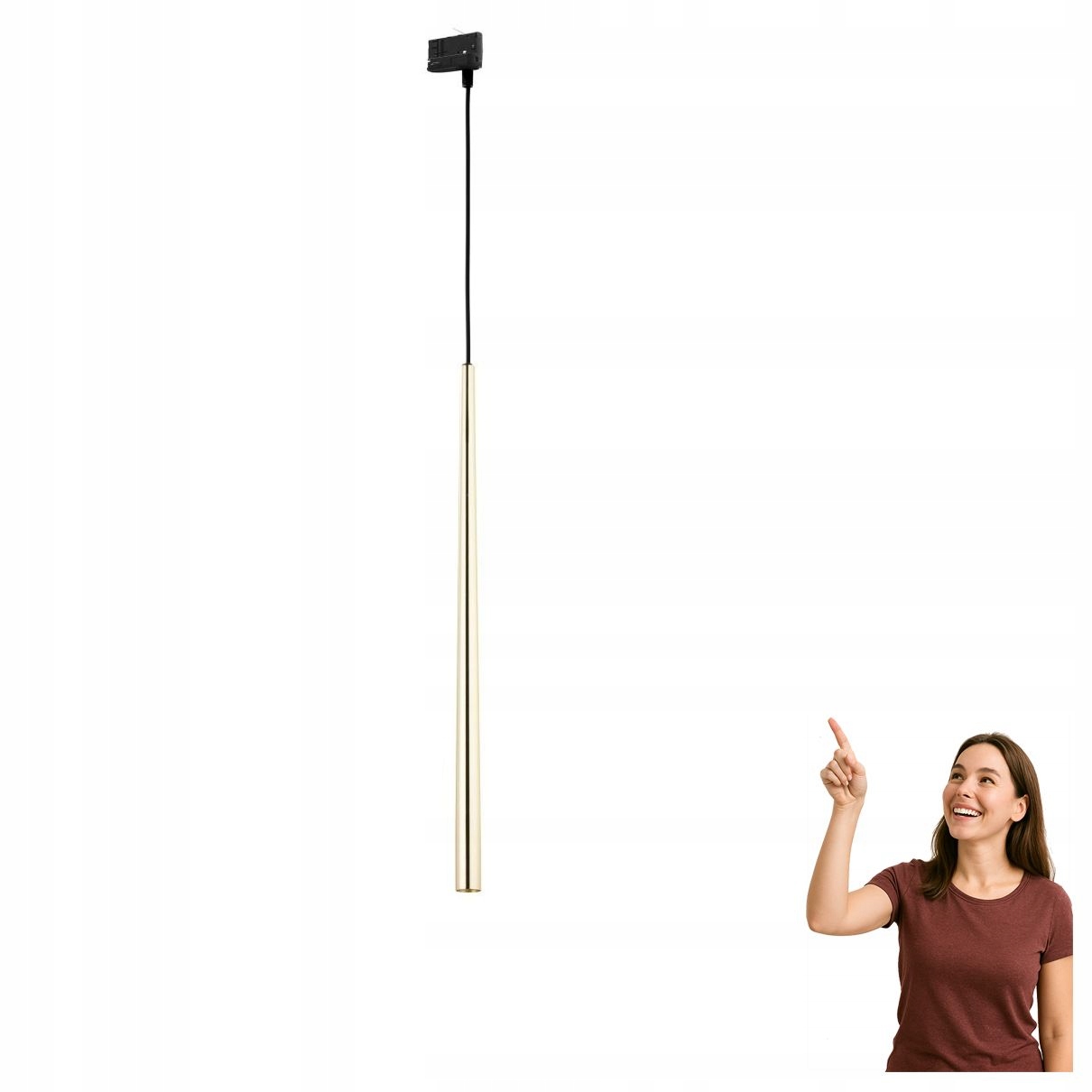 Závěsná 3-fázová kolejnicová lampa Piano 6029 Tk Lighting