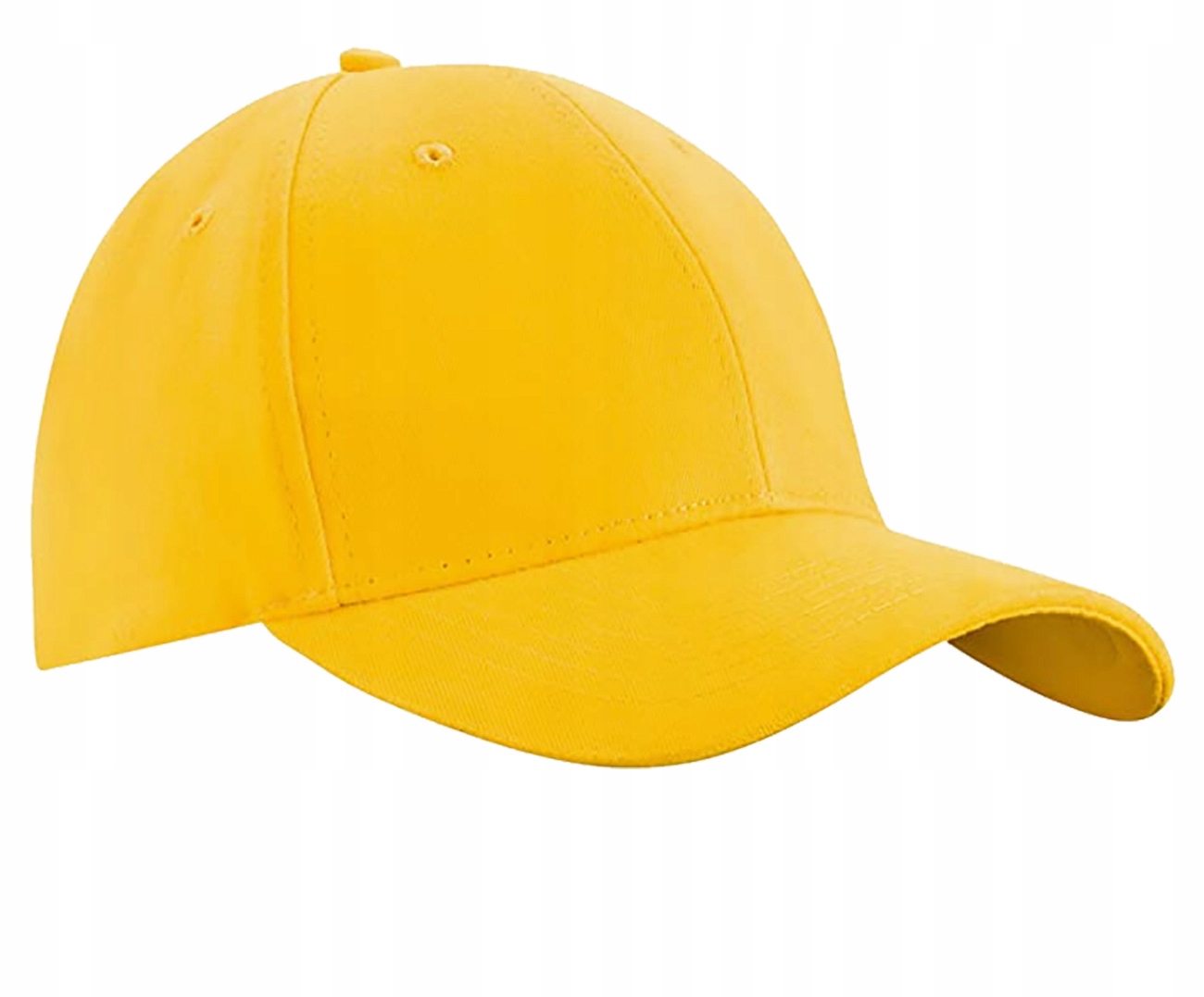

Czapka Z Daszkiem Bejsbolówka 100% Cotton żółty