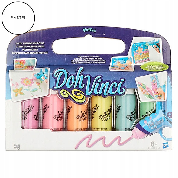 

Play-doh Ciastolina Tubki Doh Vinci Plastelina