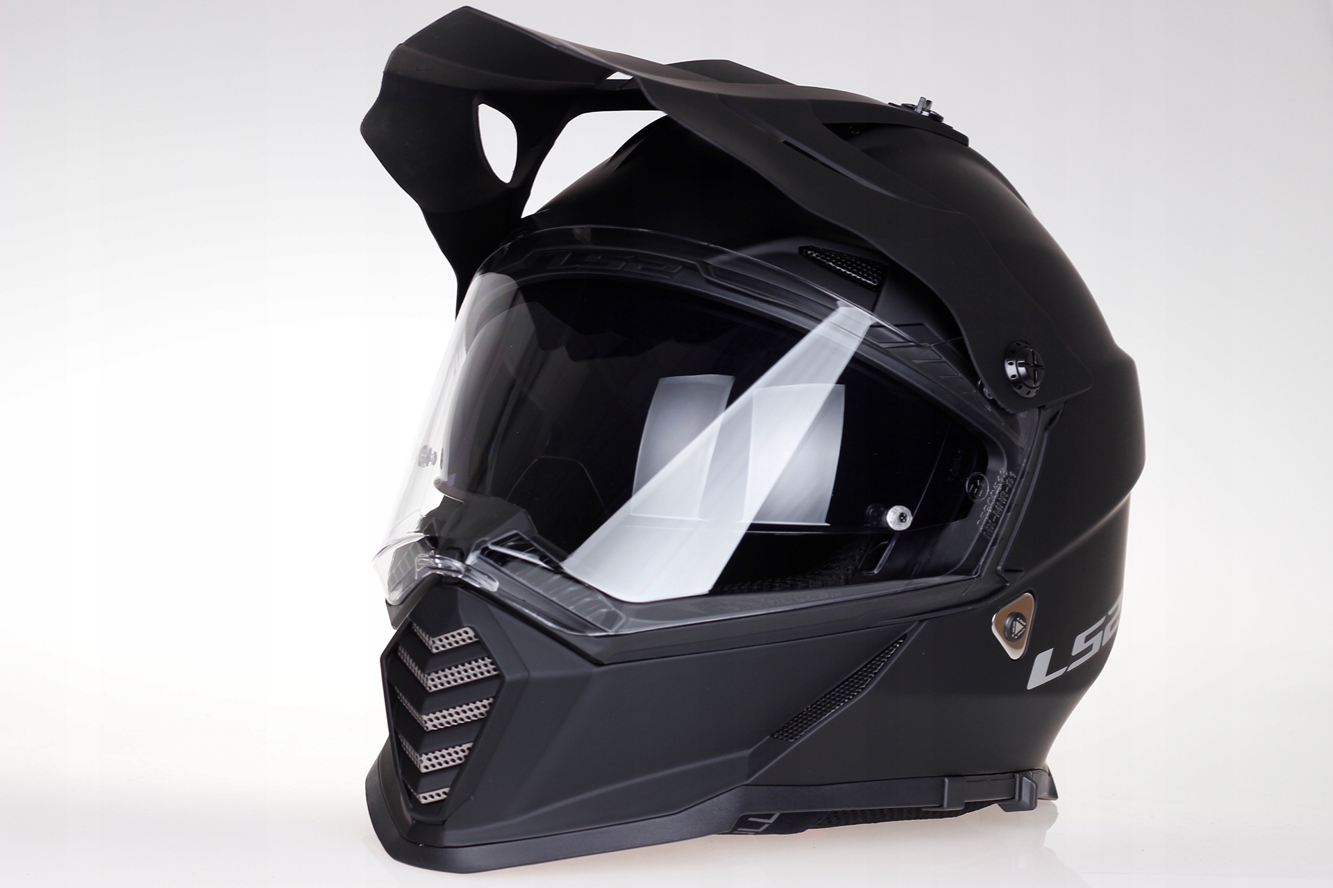 LS2 MX436 PIONEER EVO czarny mat KASK CROSS ENDURO Rozmiar L