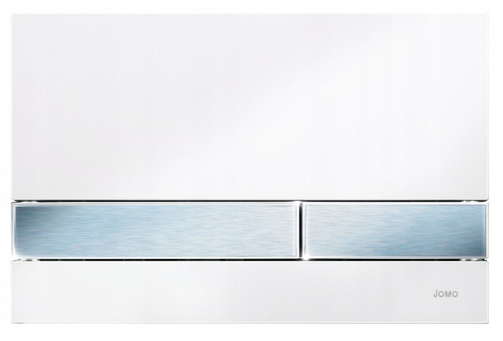 Splachovací tlačítko pro Wc Jomo Exclusive 2.0 Bílá/Chrom lesk