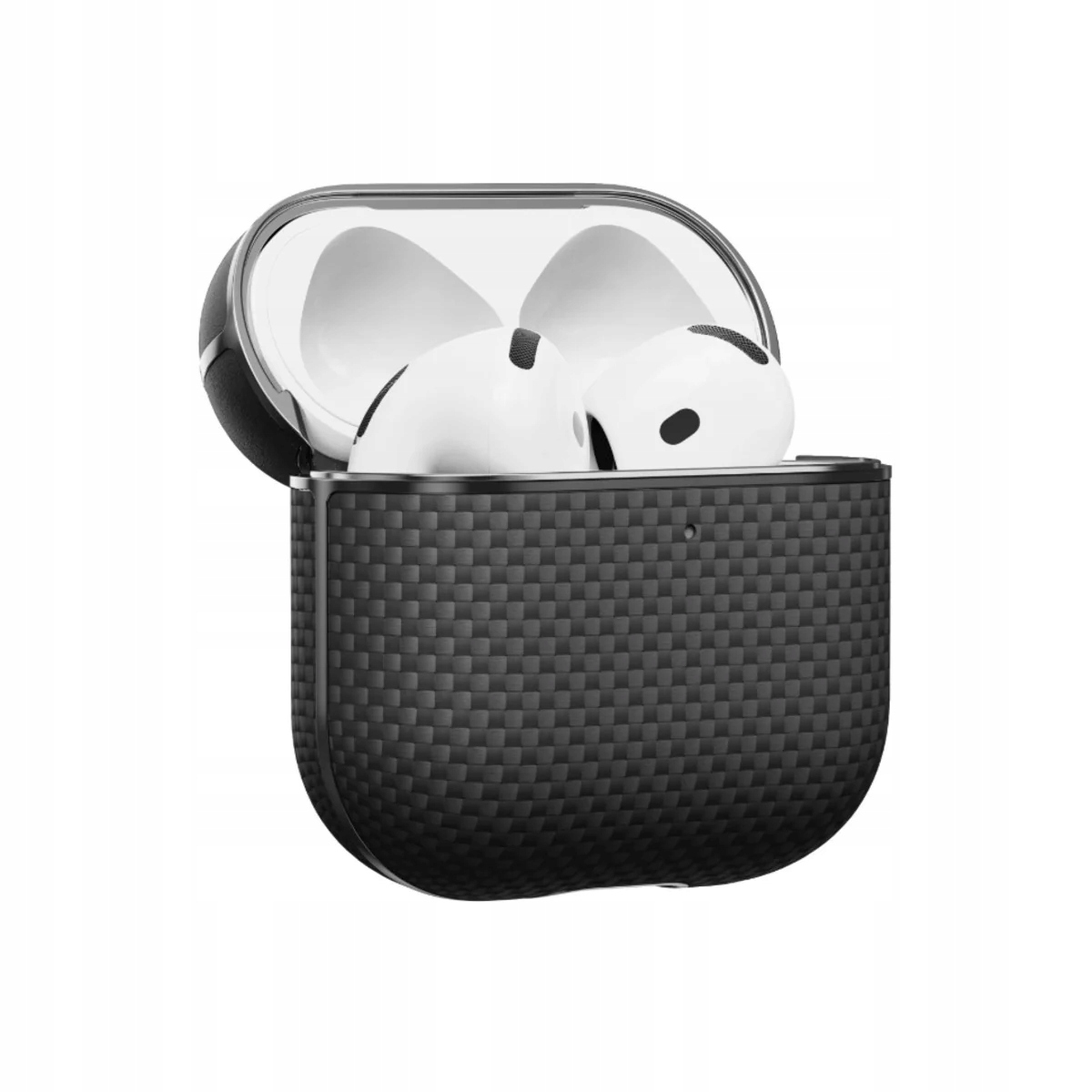 Kryt pro AirPods 4 Pitaka Aramid Fiber Magnetic Case bronzový
