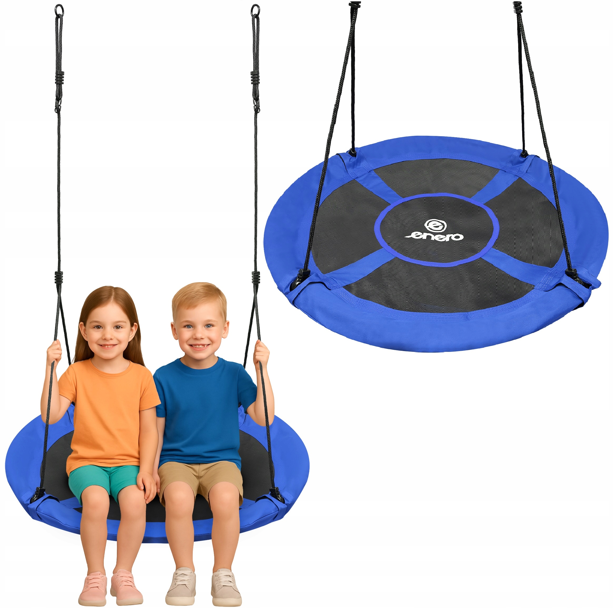 Zahradní Houpačka Závěsné Houpací Hnízdo pro Děti Odolné XXXL 110cm