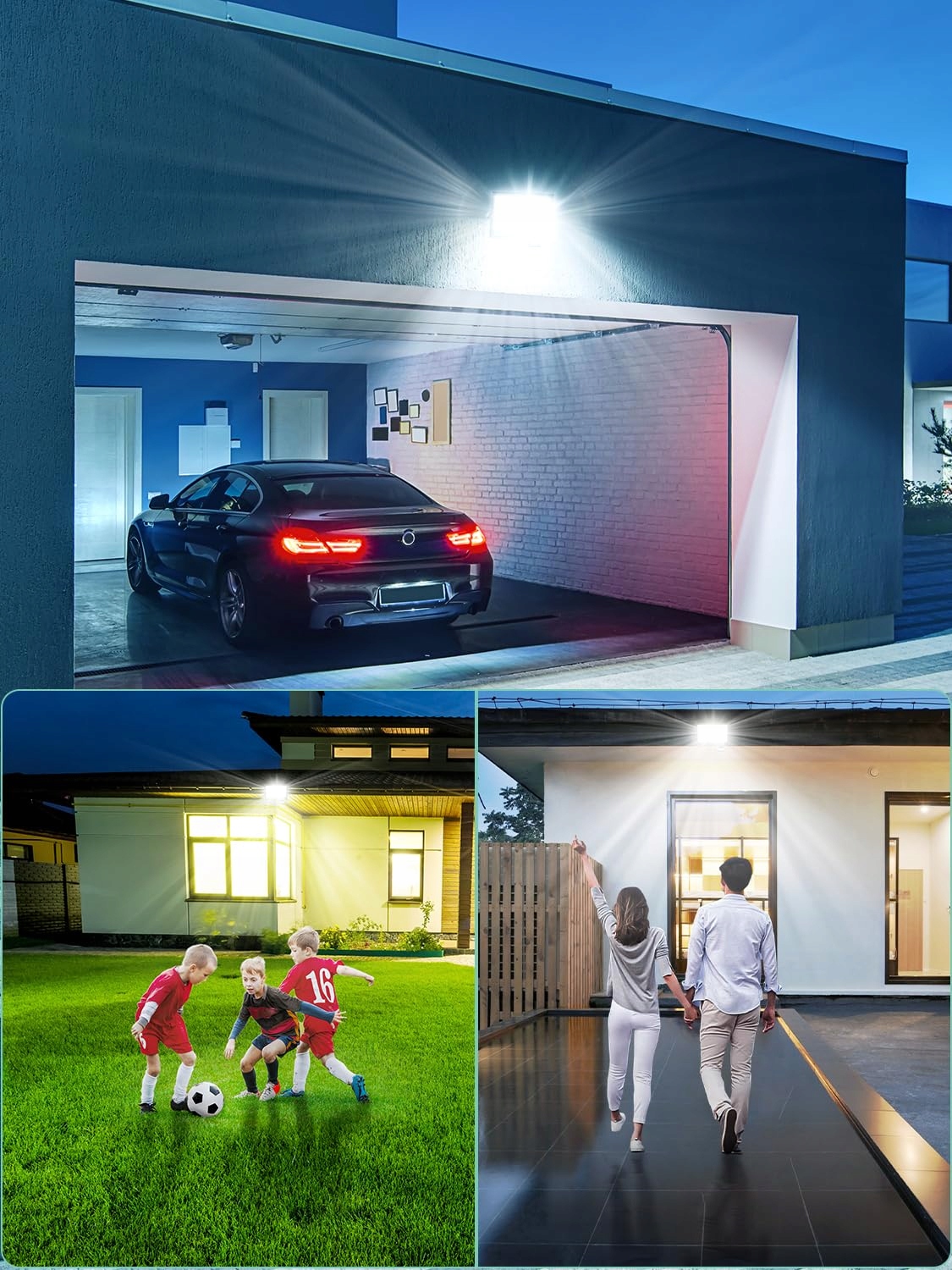 Reflektor LED Z Czujnikiem Ruchu Z Pilotem | 200W 20000lm IP66 LITGLOBE — miniatura 7