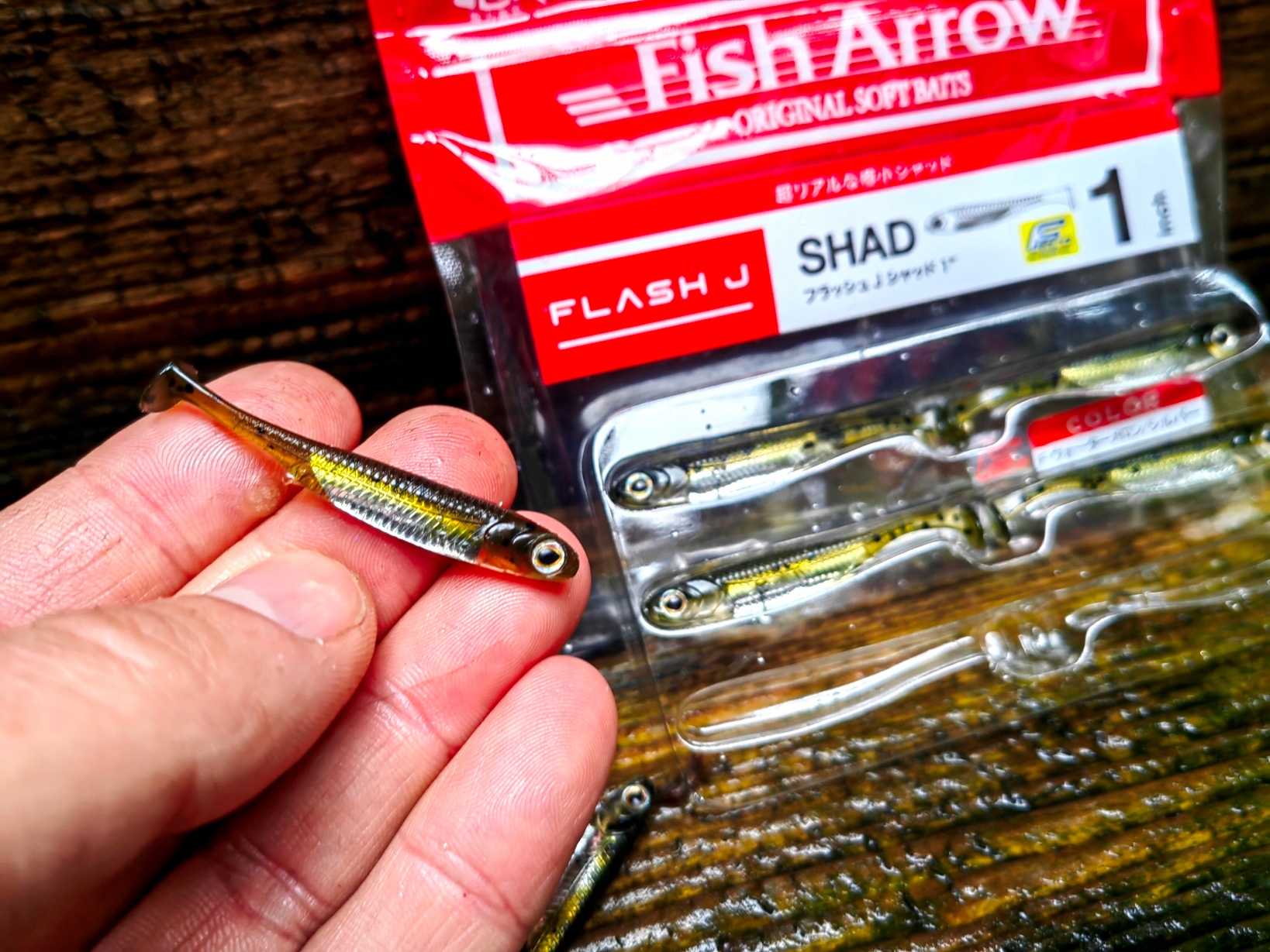 Imitacja narybku KOPYTO Fish Arrow 4,5 cm killer na okonie #F02 Długość (cm) 4.5