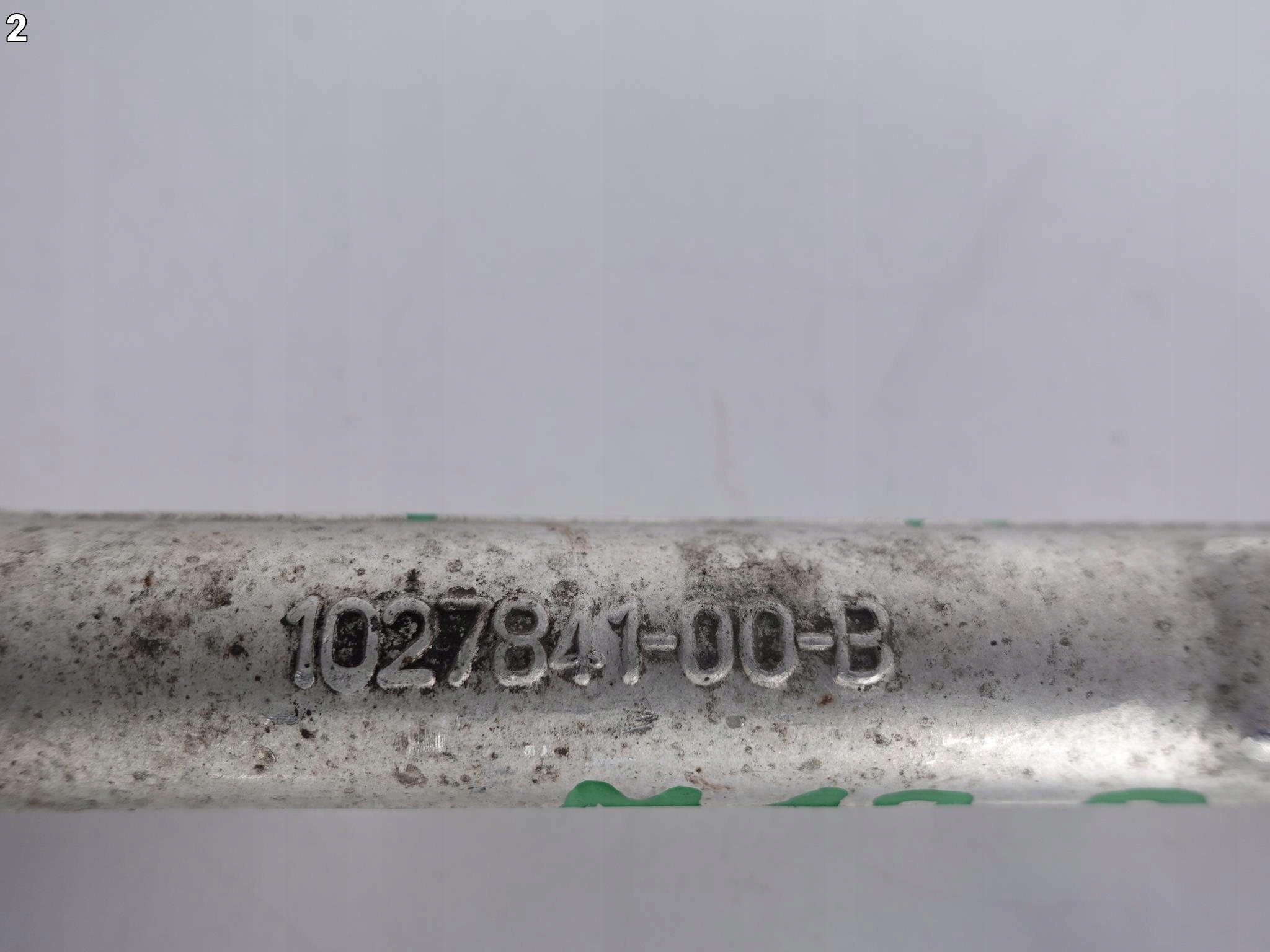 TESLA MODEL S X pipe end DRAZKA right=left