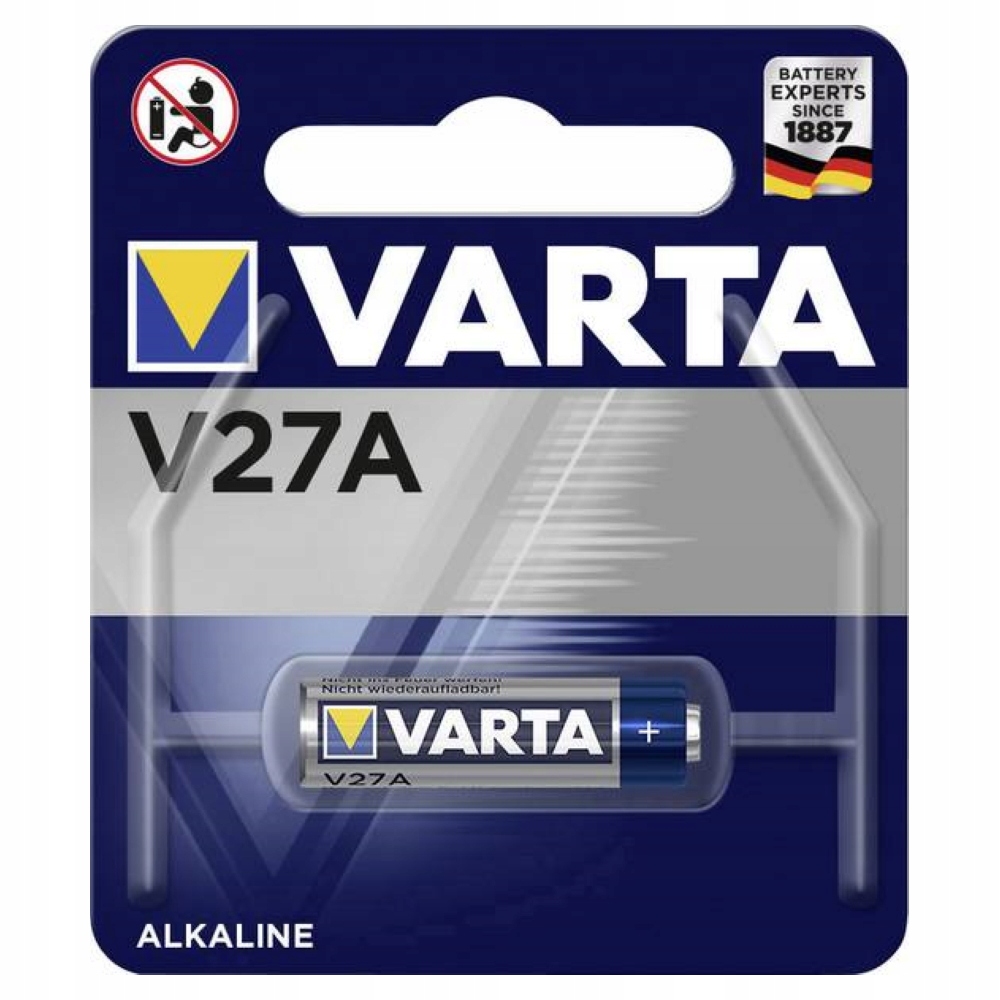 

Varta Bateria 27A (V27A A27, MN27) 12V blister 1sz