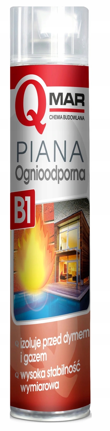 

jakość! Pianka Ppoż Ognioodporna Ogniowa B1 Qmar