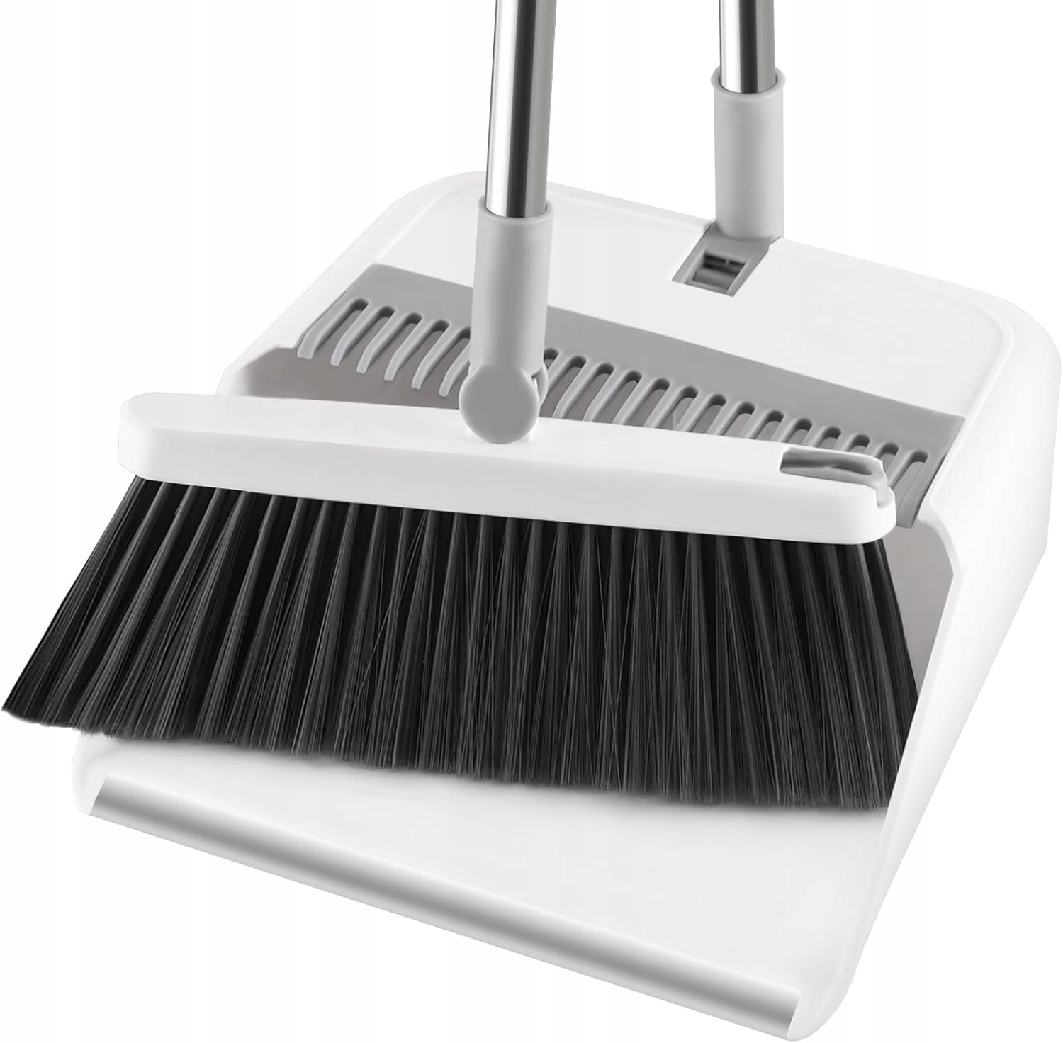 Levně Metla S Lopatkou S Hliníkovým Okrajem A Dlouhým Držadlem 130 CM Pro Domácnost