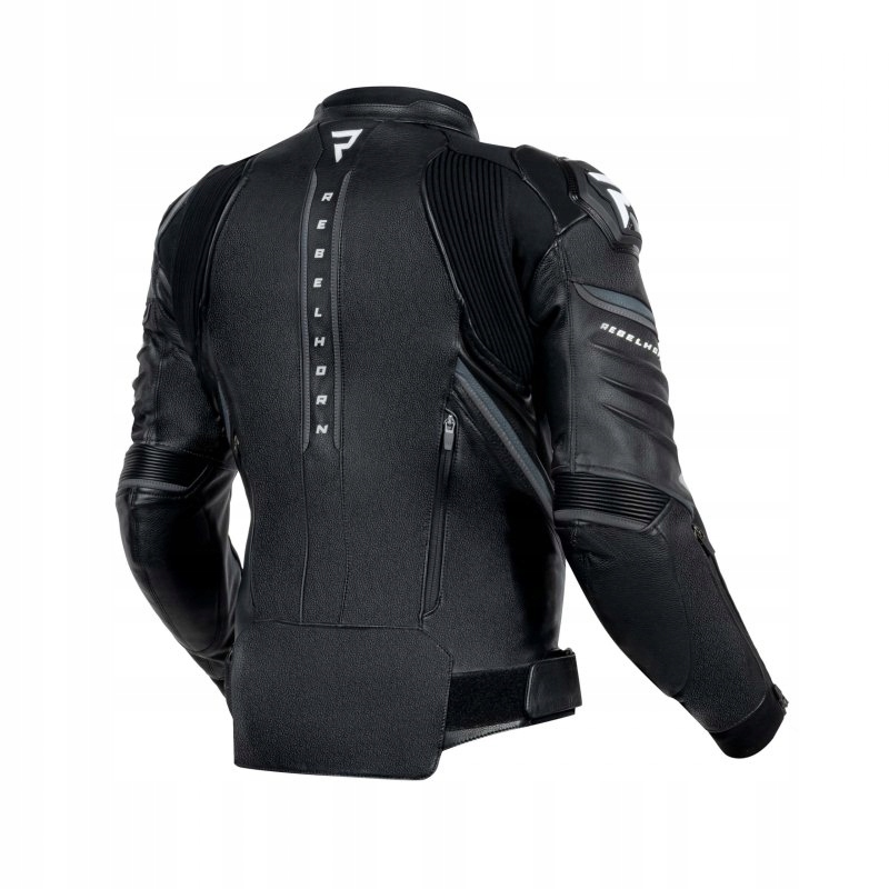 KURTKA SKÓRZANA REBELHORN VELOCE BLACK/WHITE 58 Rozmiar 58