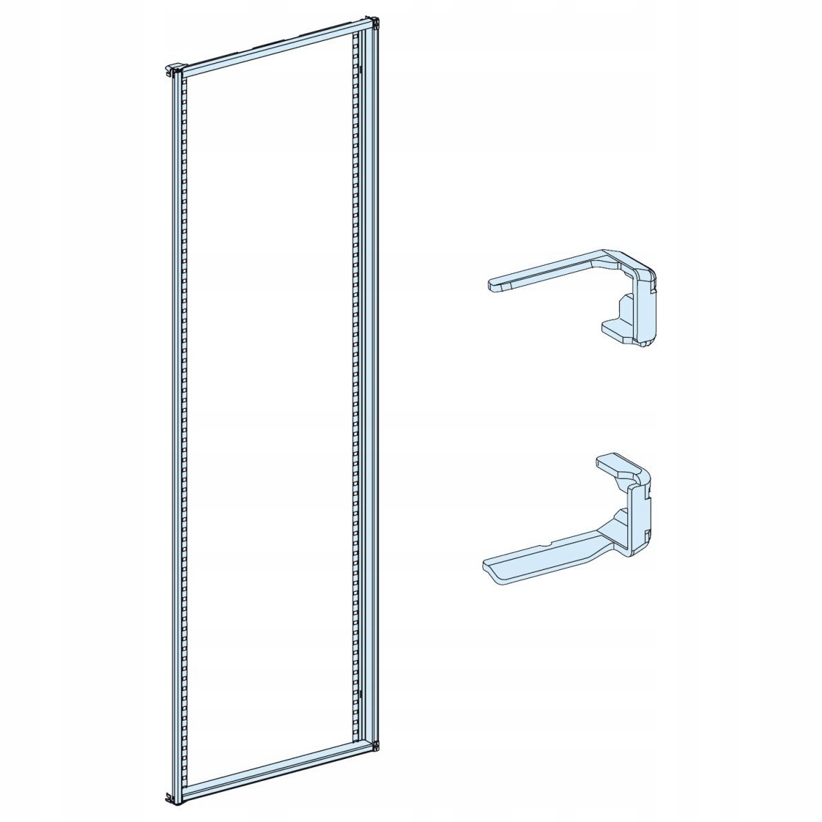 Schneider PrismaSet Rama +zawiasy 2000x400 biała LVS08564