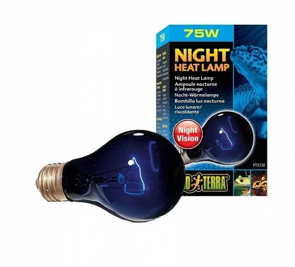 

Exo-terra Night-heat 75W Żarówka Nocna Terrarium
