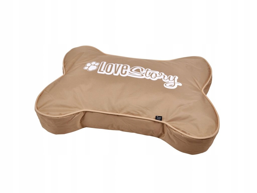 Levně Polštář pro psa Fat Dog, 100 x 70 x 15 cm, taupe