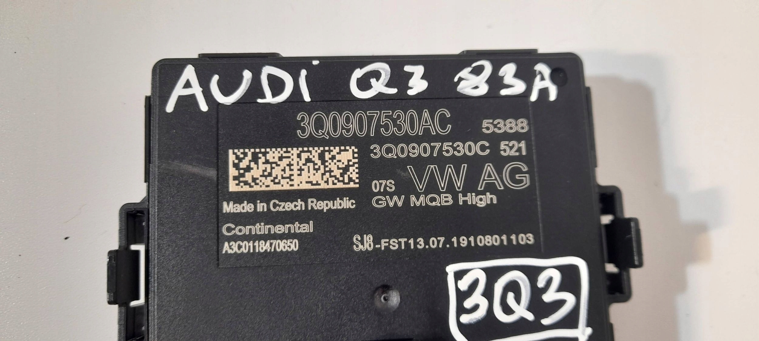 Audi Q3 F3 e Altro/e VAG modulo Gateway 3Q0907530AC (3Q3)