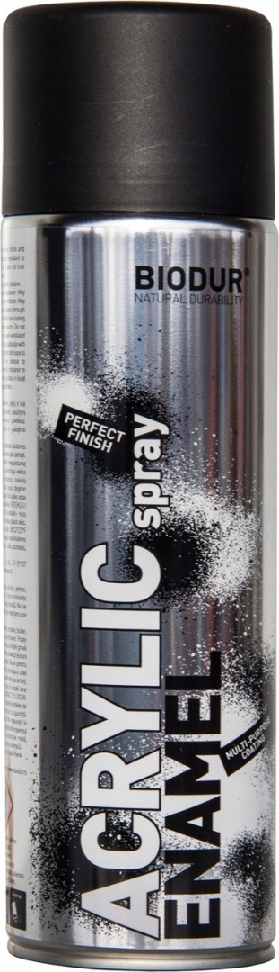 

Lakier akryl czarny mat spray 500ml