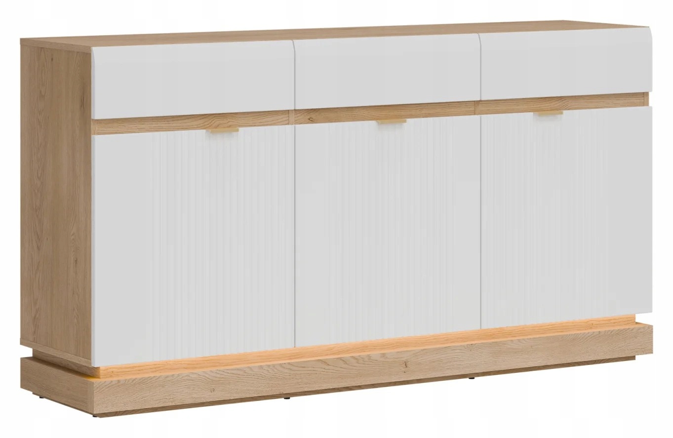 Komoda Milton ML03 Biały Mat Liveo