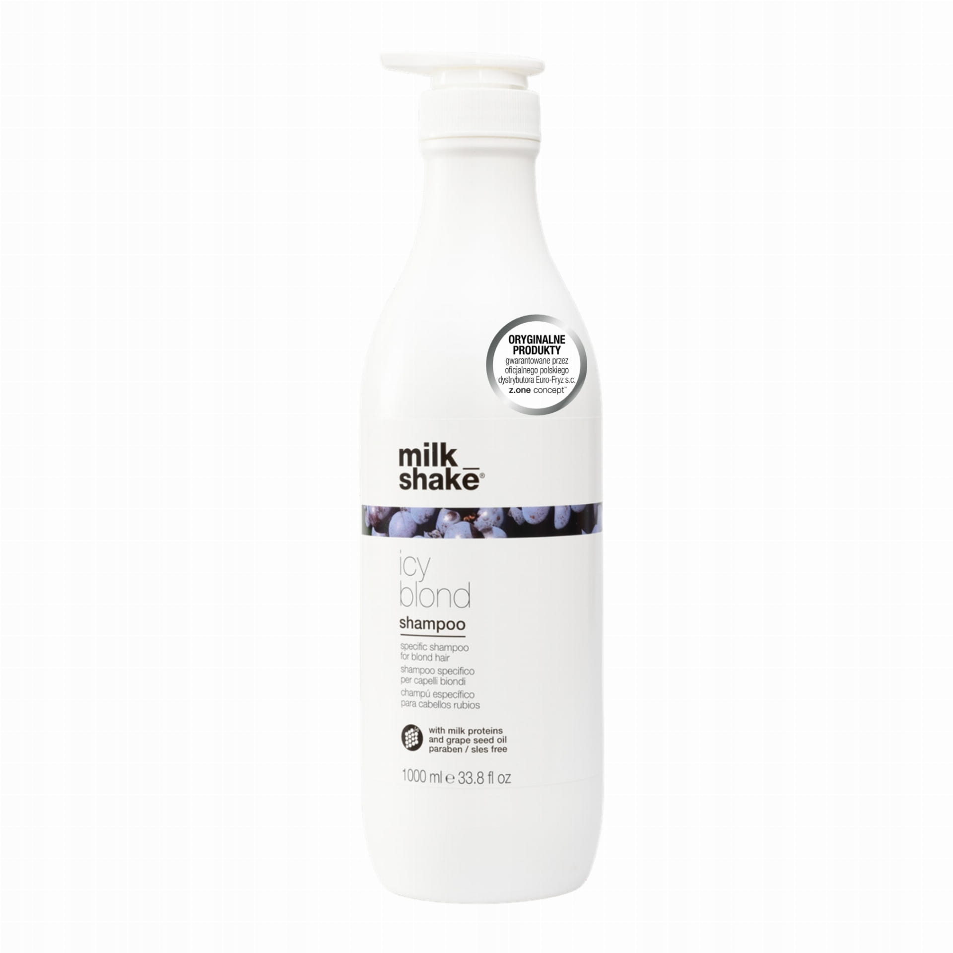 šampon Milk Shake Icy Blonde 1000 ml pro blond vlasy
