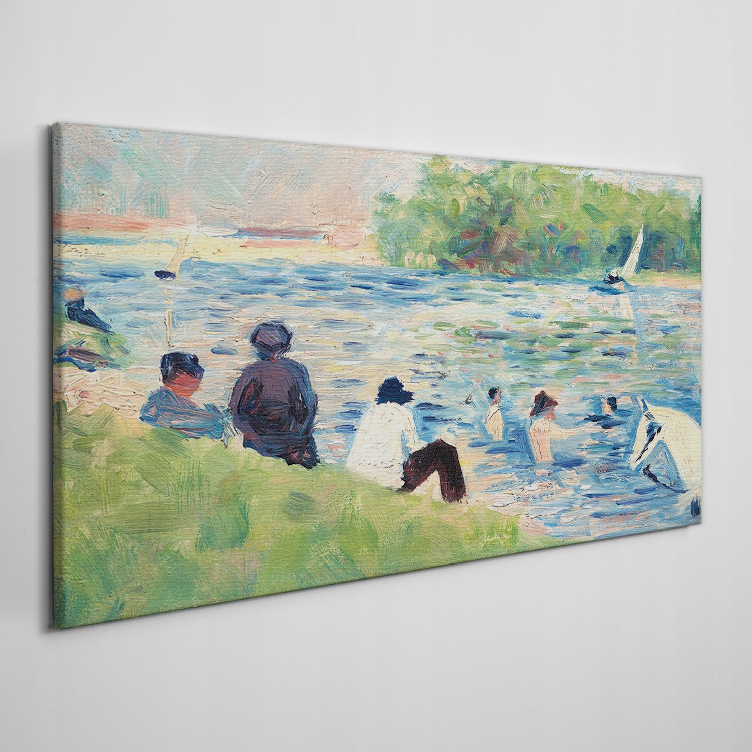 

Obraz na ramie płótno Woda natura ludzie 100x50 cm