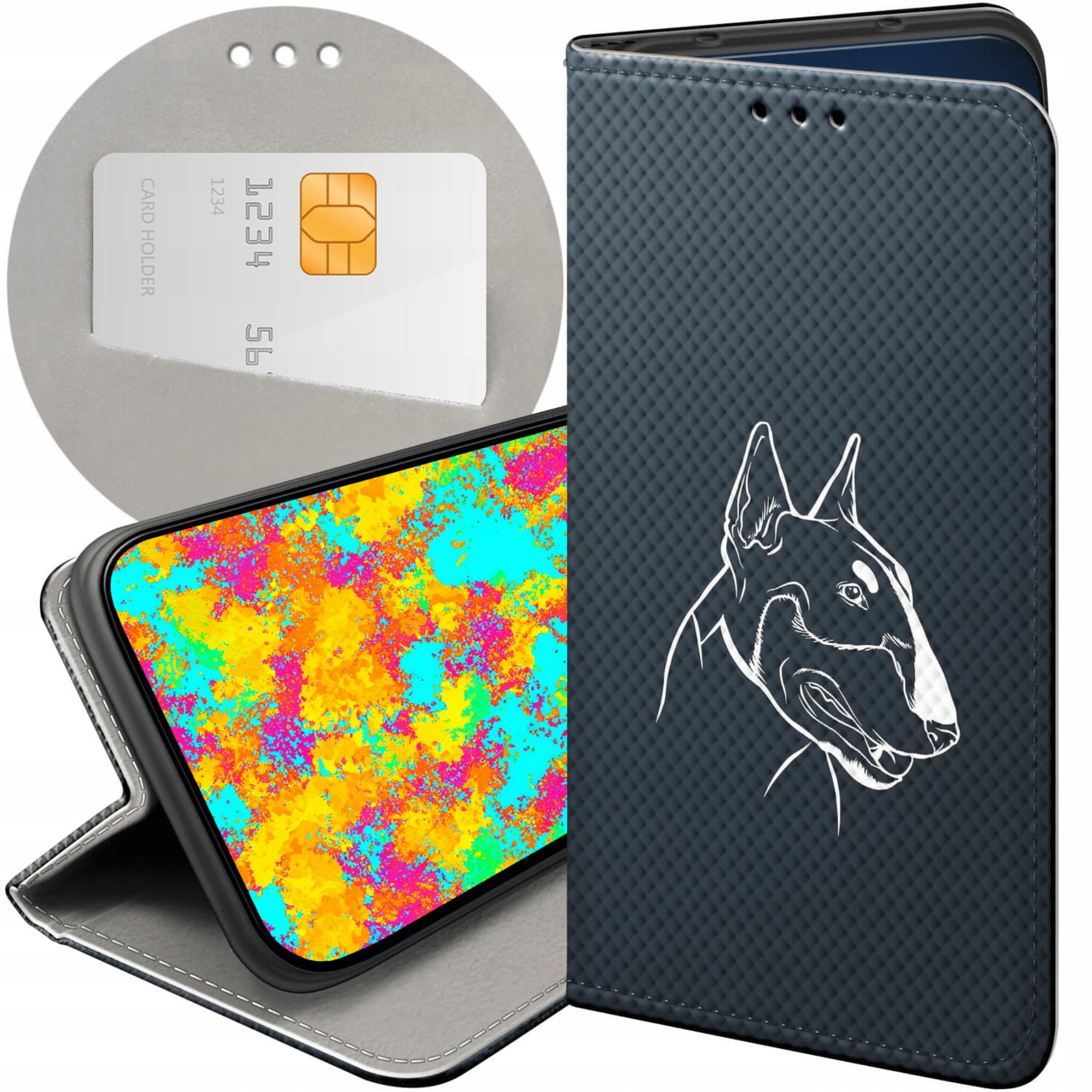 Etui Z Klapką Do Xiaomi 15T 5G Męskie Facet Wąsy Futerał Pokrowiec