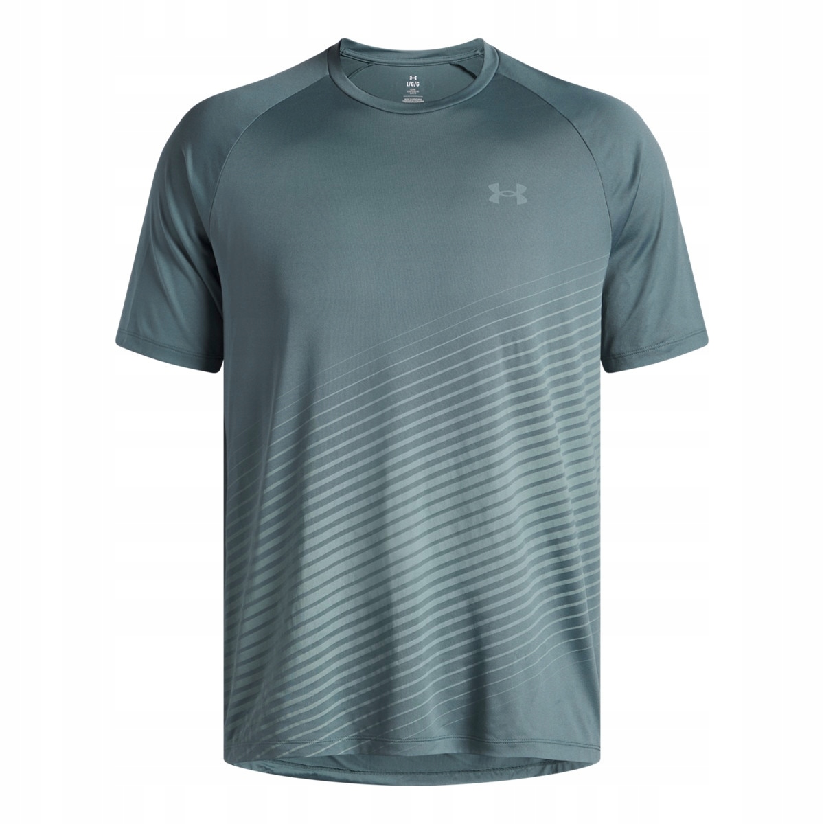 Under Armour Pánské tričko Under Armour Ua Tech Fade Ss-blu