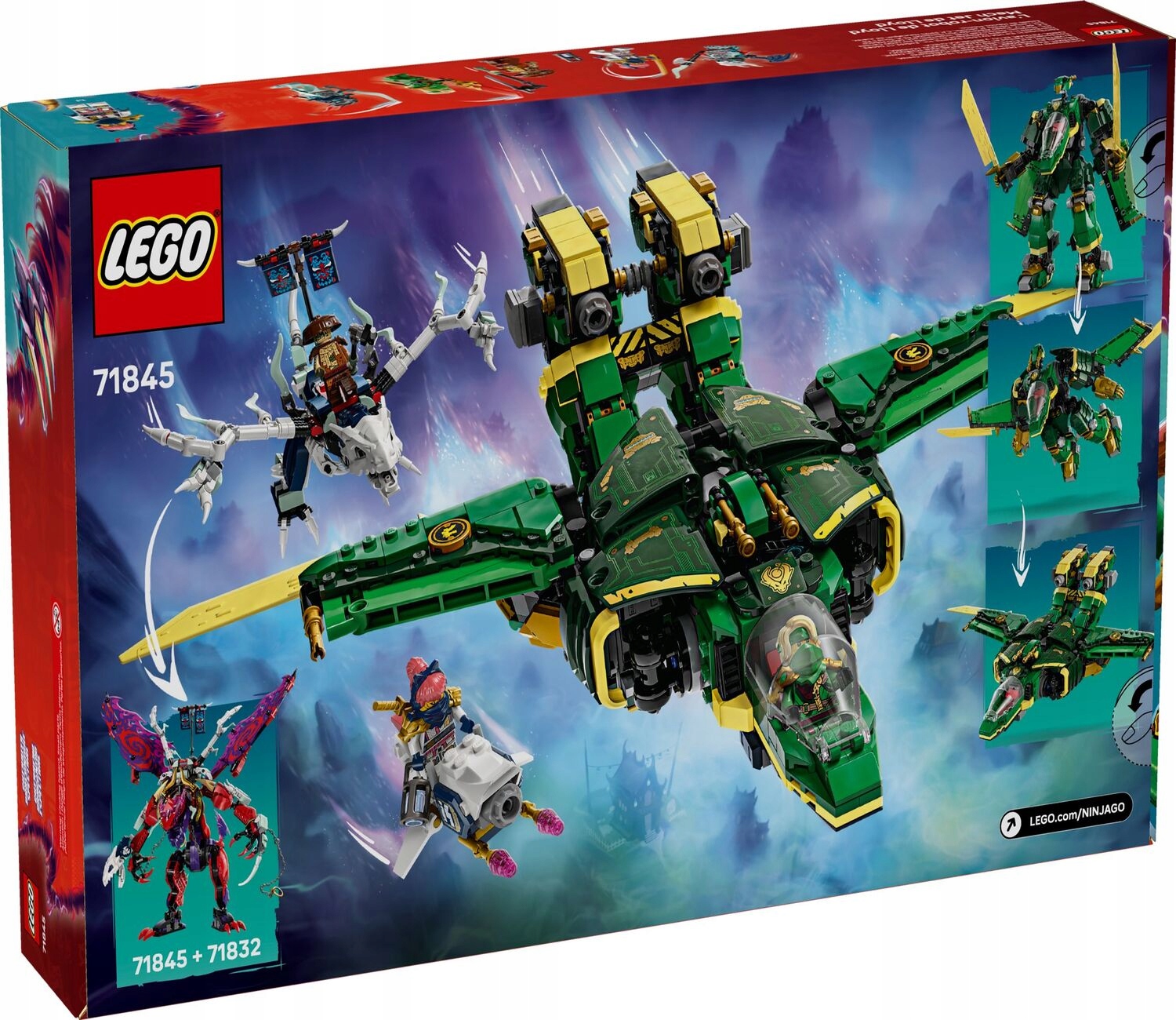 Lego 71845 Ninjago Lloydův tryskový mech