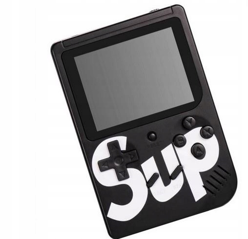 

Konsola Retro Gra Sup Game Box 400 gier Czarna