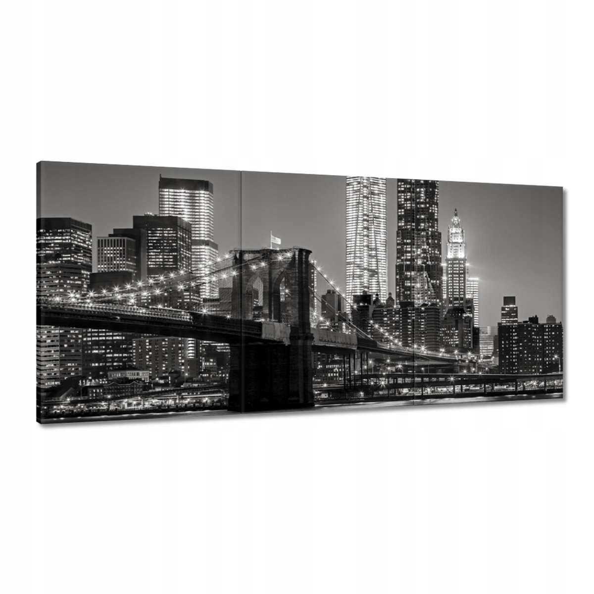 Obrazy 210x100 New York Manhattan most