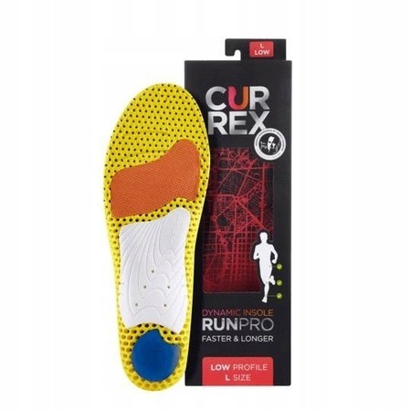 Currex Wkładki do butów biegowych RunPro Low [Rozmiar L]