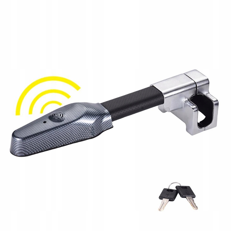 BLOKADA ANTYKRADZIEŻOW NA KIEROWNICY Z ALARMEM Producent inny