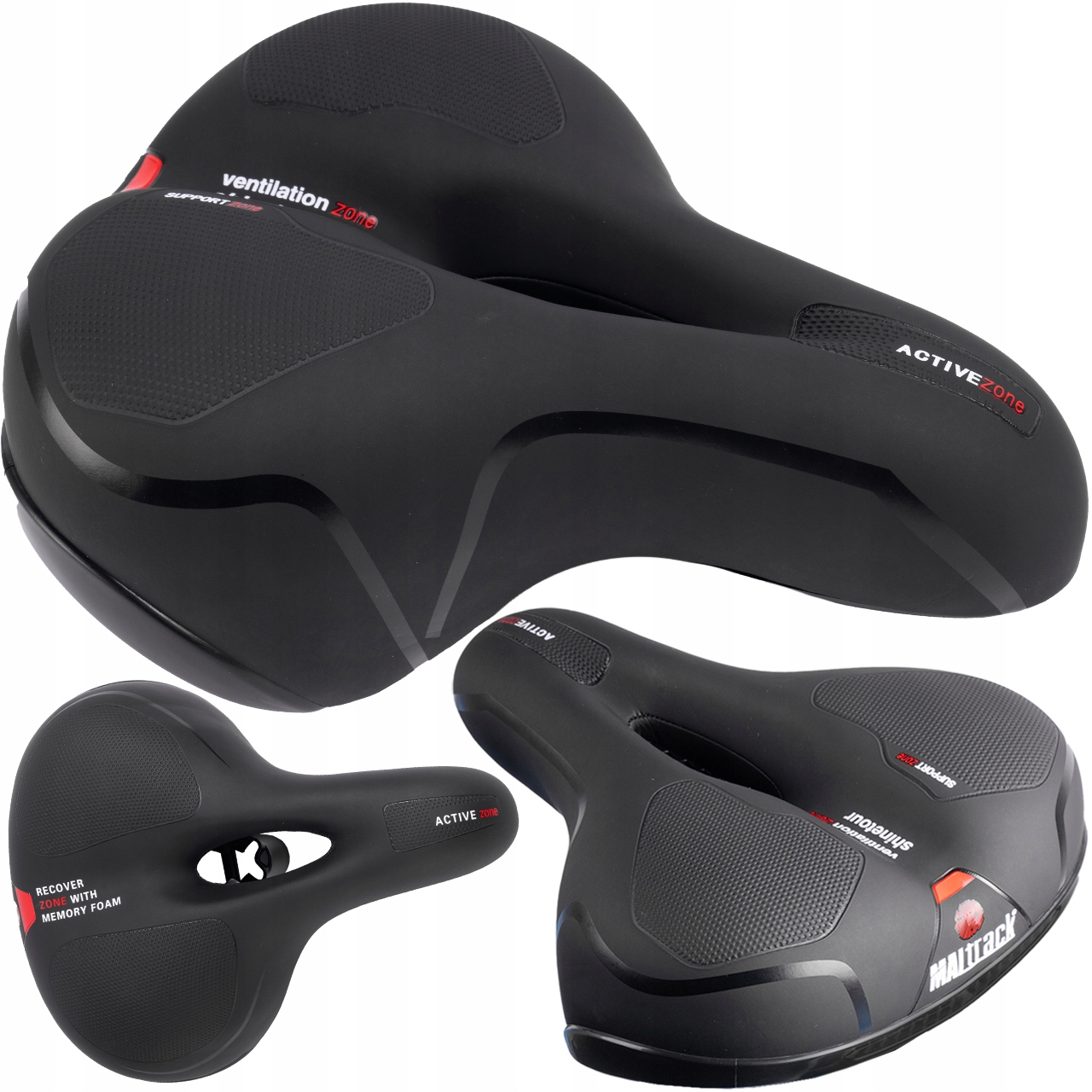 

Siodełko Rowerowe Pianka Wysoko Elastyczna