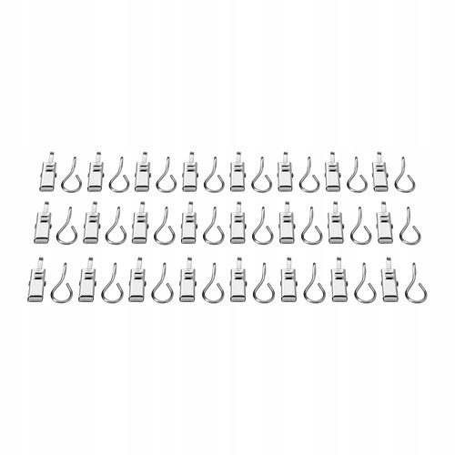 IKEA RIKTIG Haczyk z żabką 24szt. DO ZASŁON Marka Ikea