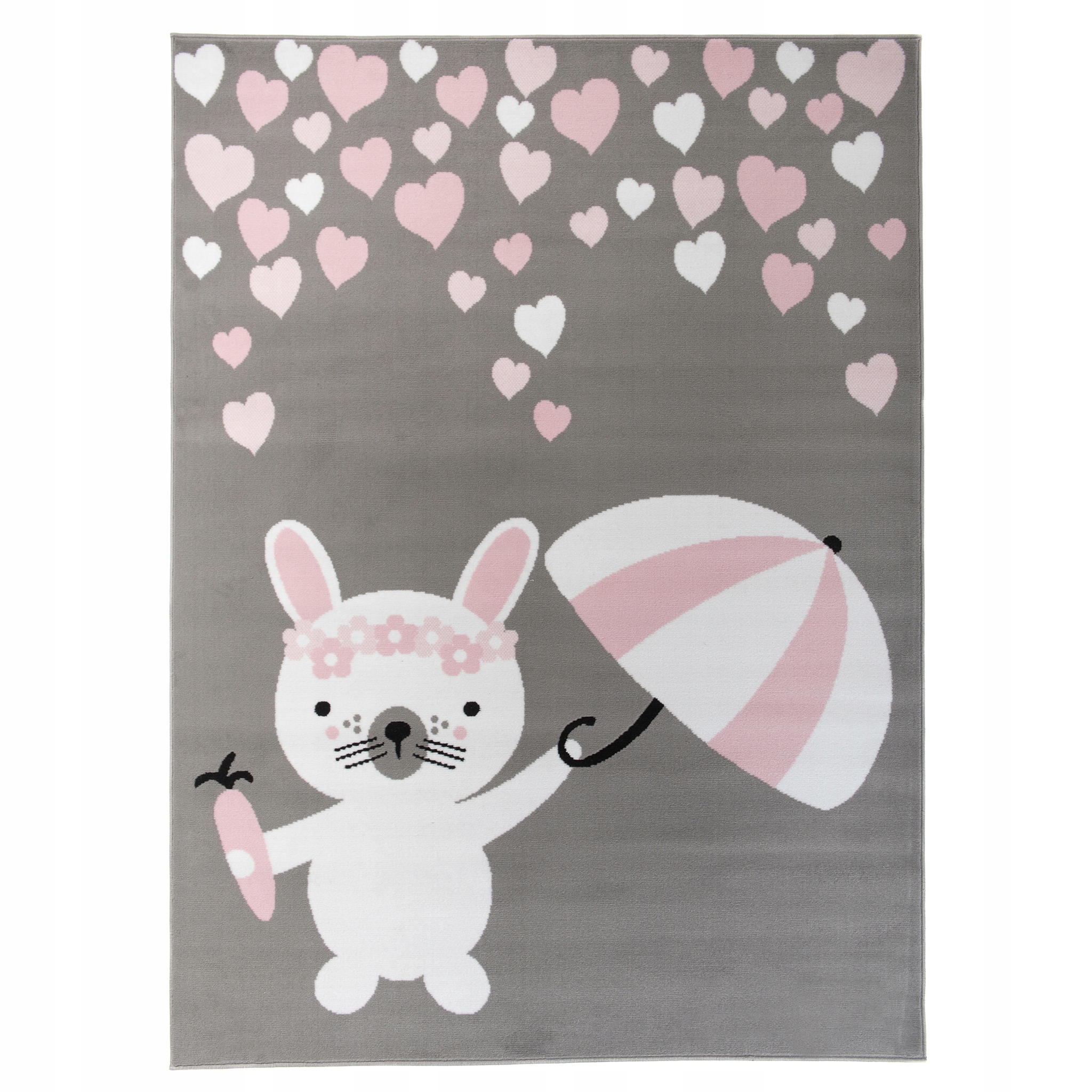 

Dywan Pinky 140x200 Zajączek Z Parasolką Pastelowy